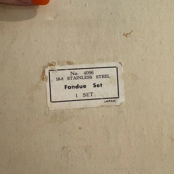 Vintage Himark Stainless Steel Fondue Set Japan - Picture 3 of 16